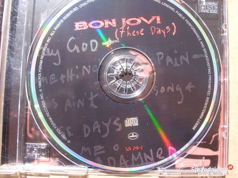 Płyta CD Rock BON JOVIThe se day POLYGRAM 2000 R dolnośląskie sprzedam