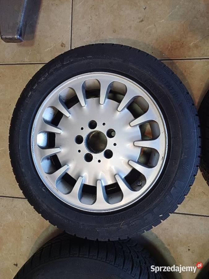 Felgi aluminiowe 5x112 MERCEDES opony zimowe Lubin