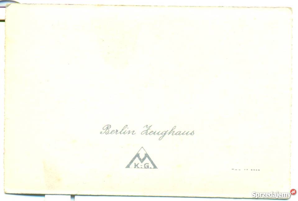 Berlin Zeughaus Zbrojownia lata 30te 40te Militaria