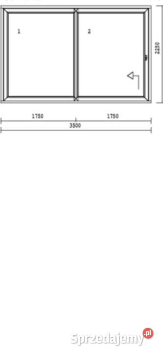 Okno Przesuwne HST Salamander 82 Kobylnica sprzedam