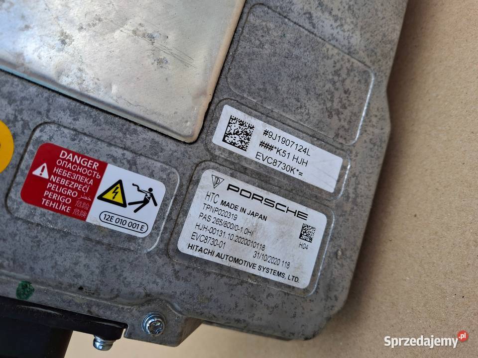 PORSCHE TAYCAN AUDI ETRON SILNIK ELEKTRYCZNY osobowe Bieleń