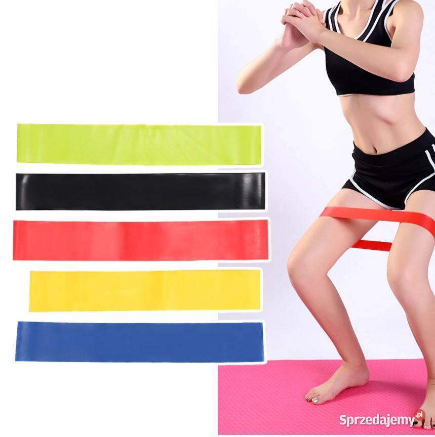 Zestaw gum oporowych pilates joga