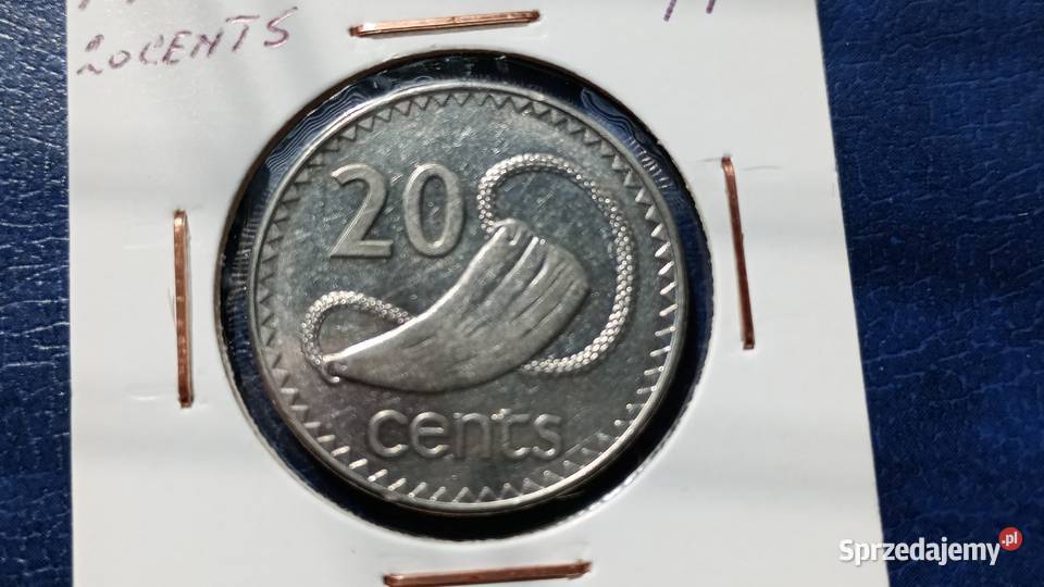 Stare monety 20 cent 1998 Fidzi Lesko
