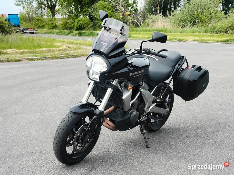 Kawasaki Versys 650 ABS kufry travel edition Gryfino