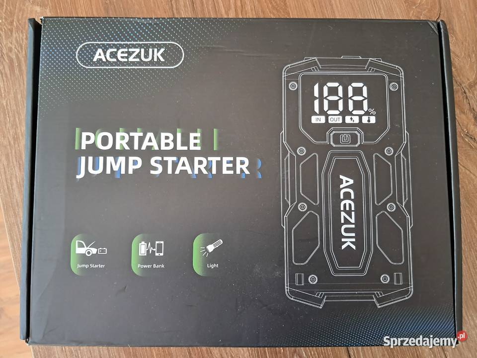 nowe urządzenie 3w1 buster powerbank i latarka Sandomierz