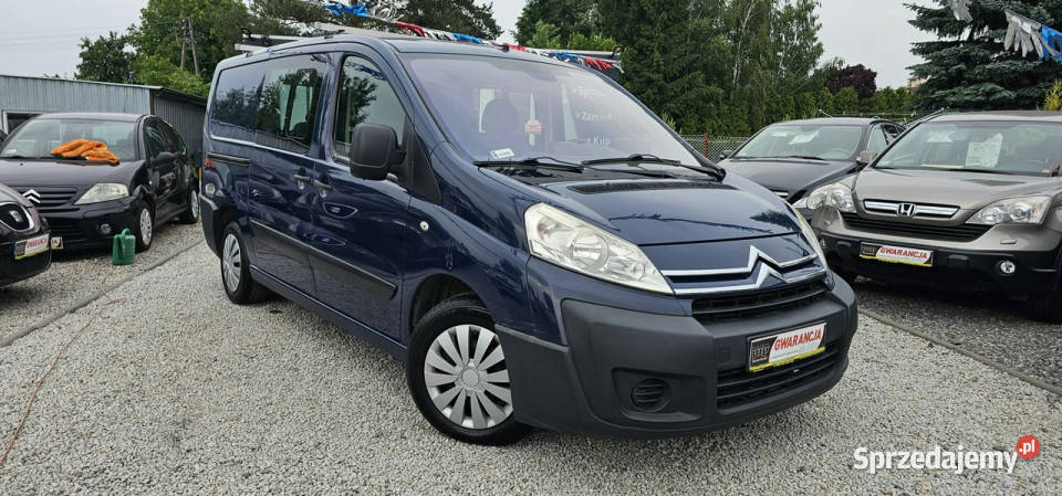 Citroen Jumpy Combi SPRZEDANY Długa brygadówka niebieski Świdnica