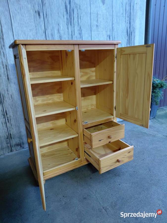 bieliżniarka szafa sosnowa 463 kujawsko-pomorskie Byczyna