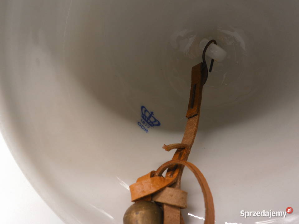 Dzwonek porcelanowy LIPPELSDORF GDR