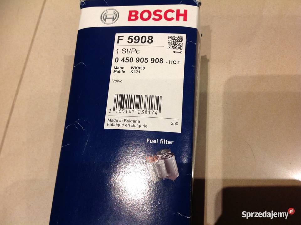Bosch F 5908 Filtr Paliwa Nowy Nowa Sól