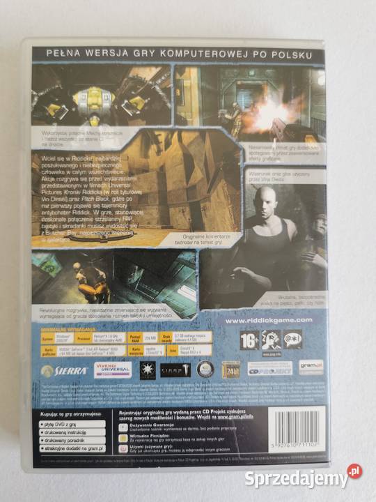 Kroniki Riddicka Ucieczka z Butcher Bay Edycja Puławy sprzedam