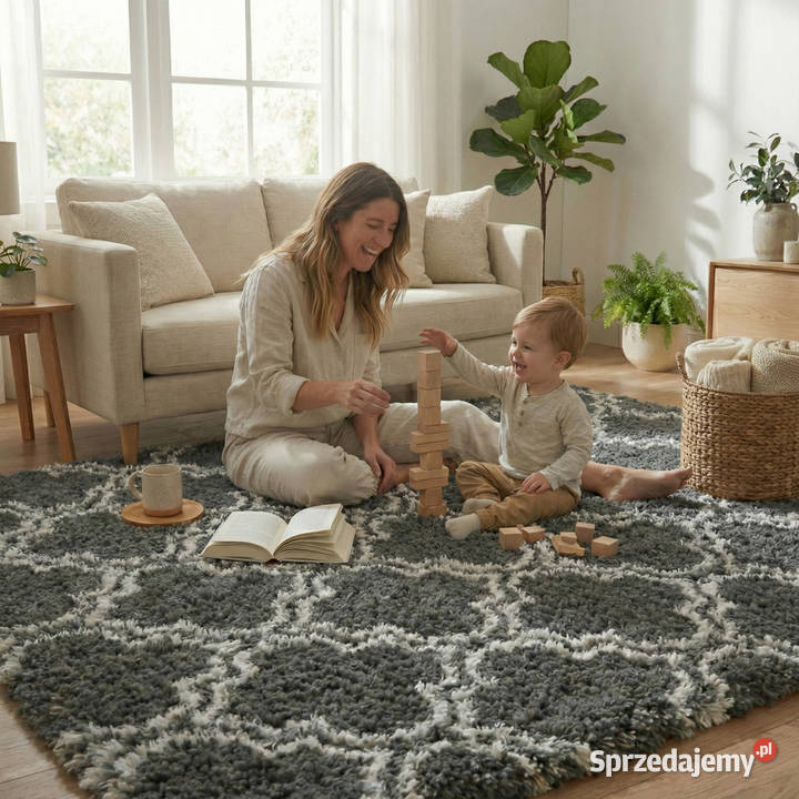 Dywan do salonu shaggy DECOR antypoślizgowy Dywany
