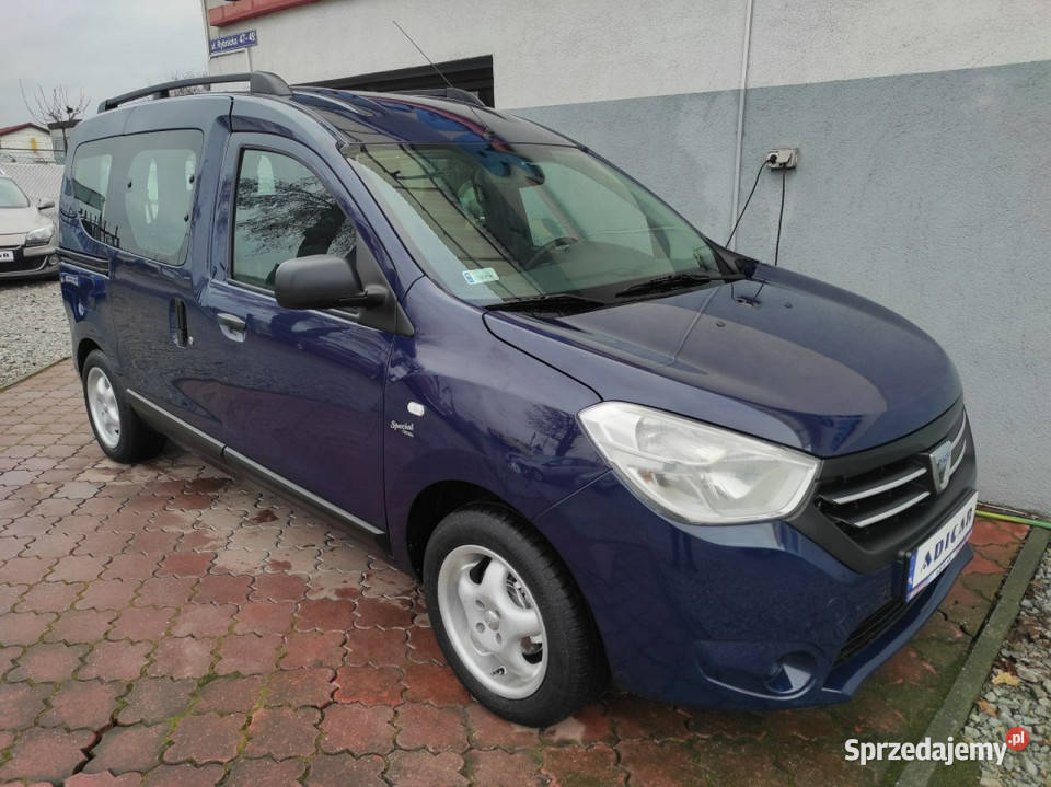 Dacia Dokker klima LPG kamery alu Isofix Org Racibórz