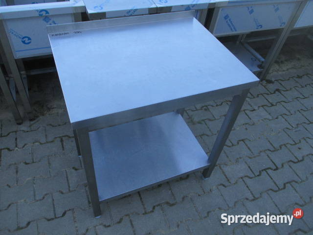 STÓŁ GASTRONOMICZNY Z PÓŁKĄ PRZYŚCIENNY 806085 Ostrów Wielkopolski