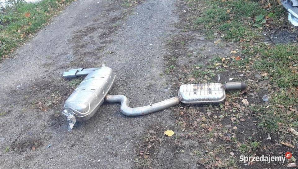 Układ wydechowy tłumik Audi A3 8v Sedan