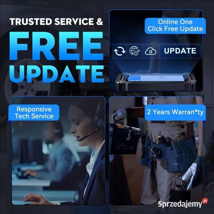 XTOOL D6S Skaner Samochodowy Diagnostyka Narzędzia diagnostyczne Wrocław