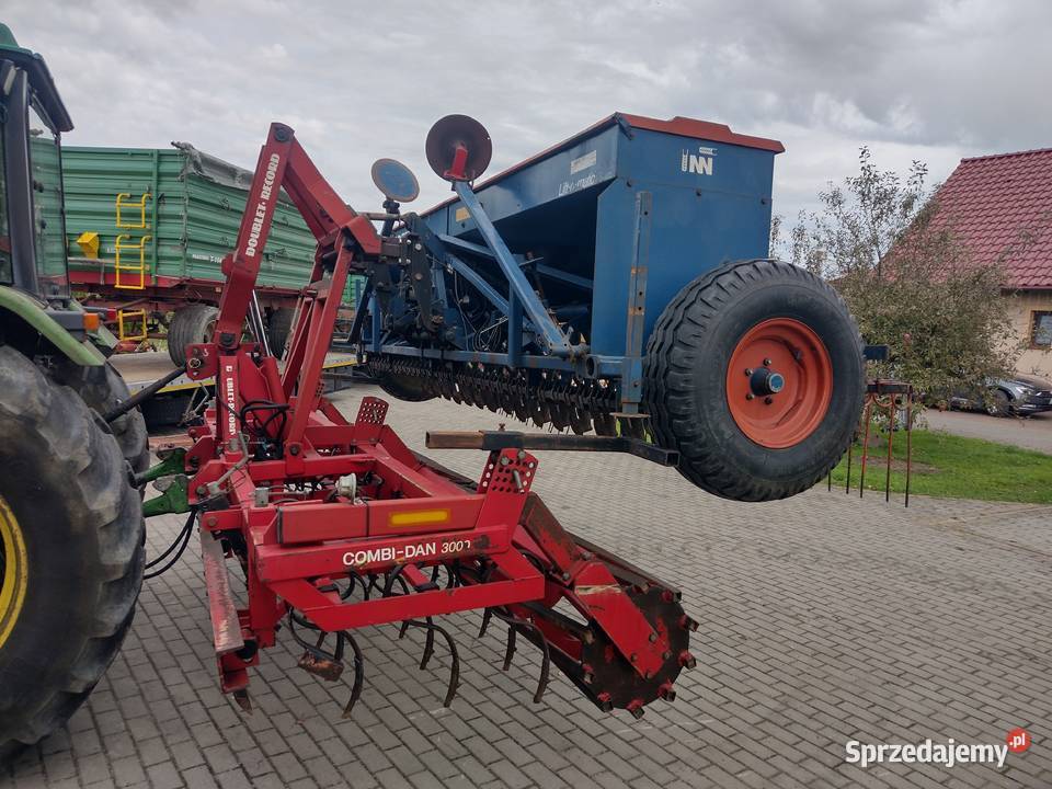 Agregat uprawowy 3 metry z wałkiem na tuza Sośno