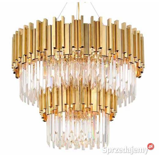 Pipe Organ Crystal Chandelier BRASS żyrandol Katowice