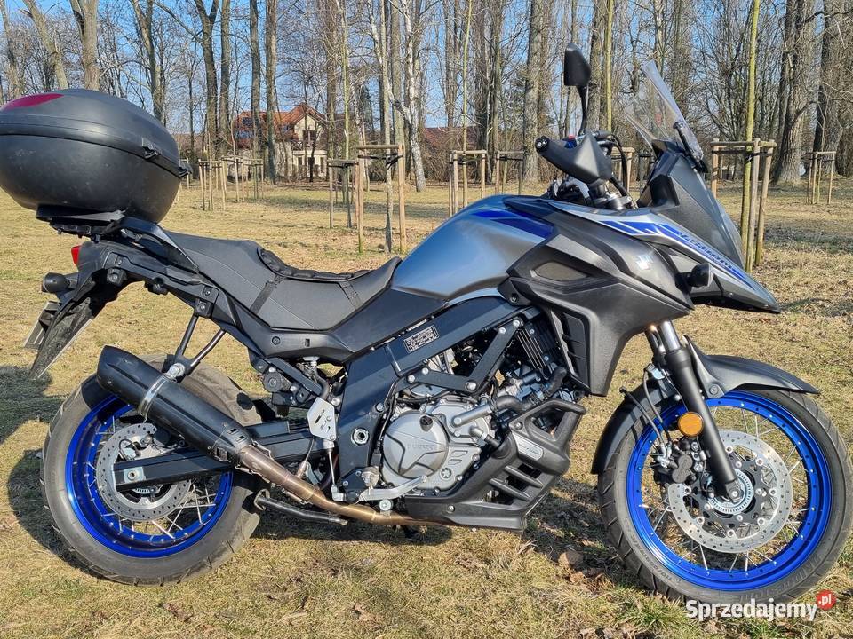 Suzuki VStrom Vstrom DL 650 niski przebieg na A2 Sosnowiec