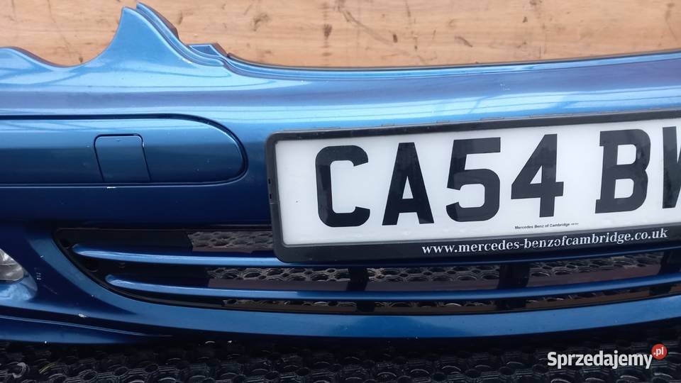 MERCEDES W203 LIFT ZDERZAK PRZÓD HALOGEN 345 sprzedam