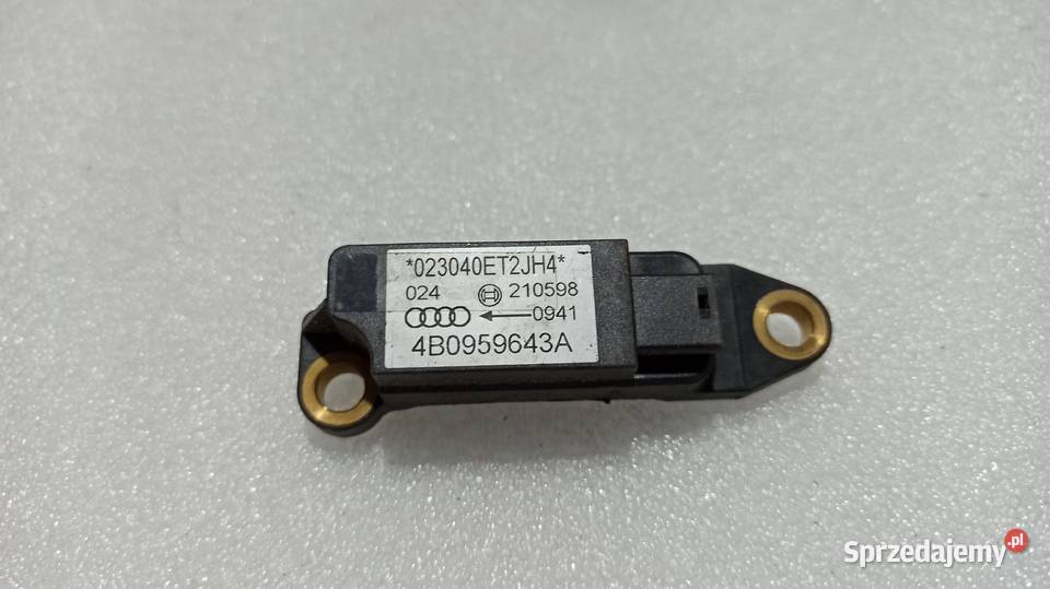 CZUJNIK UDERZENIOWY AIRBAG A6 C5 A8 D2 SENSOR podkarpackie Dębica sprzedam