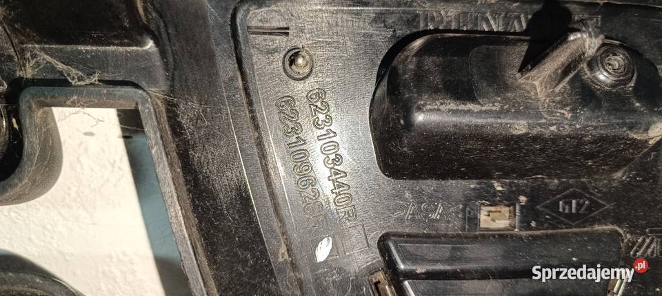 DACIA DUSTER GRILL ATRAPA CHŁODNICY ZDERZAKA Lubin