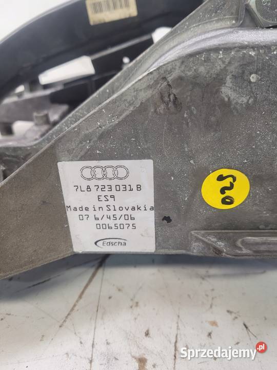 PEDAŁY STELAŻ KOMPLET AUDI Q7 4L 7L8723117 Przystajń