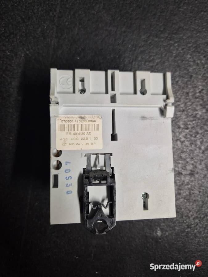 Wyłącznik różnicowoprądowy 3f 40A 30mA używany Pozostałe śląskie Ruda Śląska