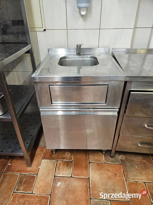 Zlew z wysuwanym koszem 60x60 Pszczyna sprzedam