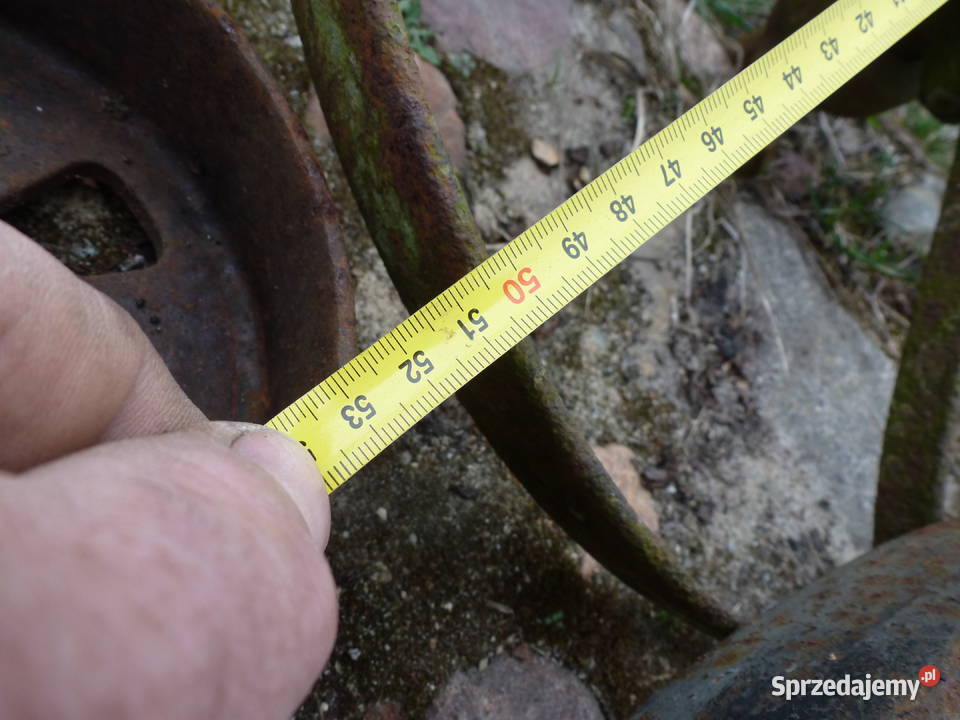 koła żelazne kowalska robota Borchówka