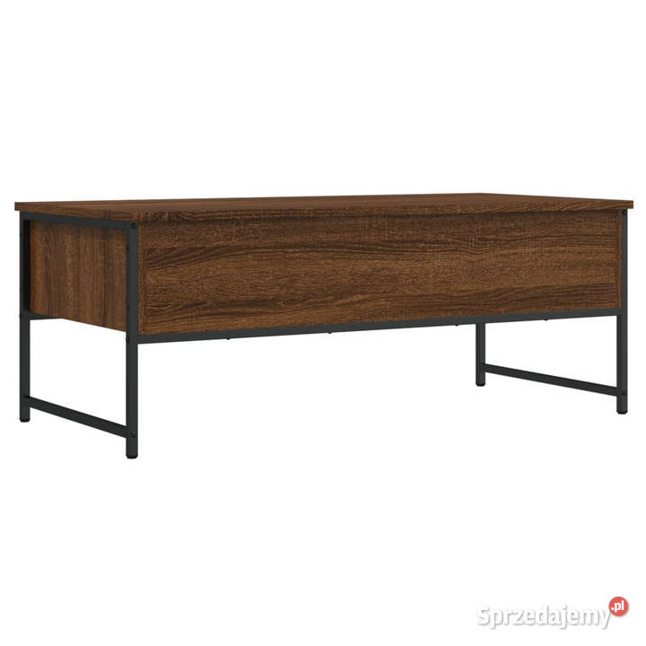 Stolik kawowy brązowy dąb 101x49x395 WM837741 mazowieckie