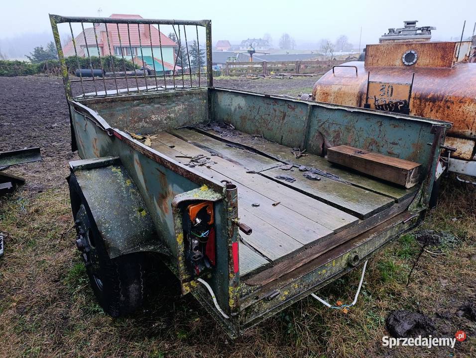 Przyczepka rolnicza jednoosiowa Suwałki