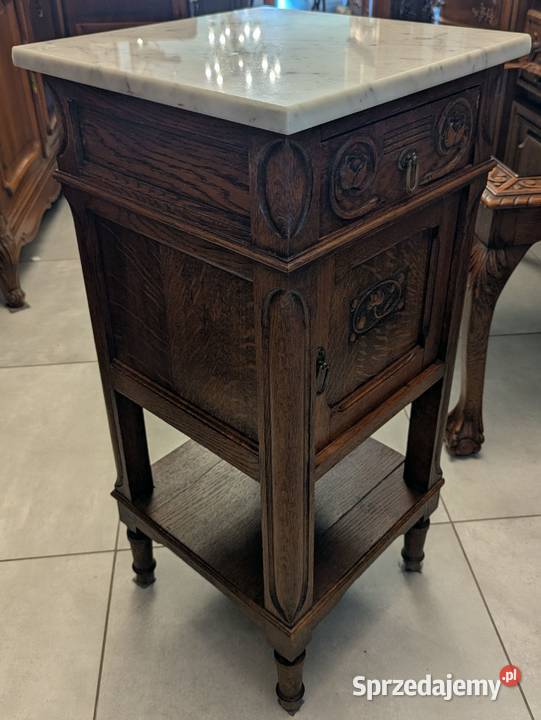 Dębowa szafkakomoda secesyjnasklep Dąbrowa Dąbrowa Górnicza