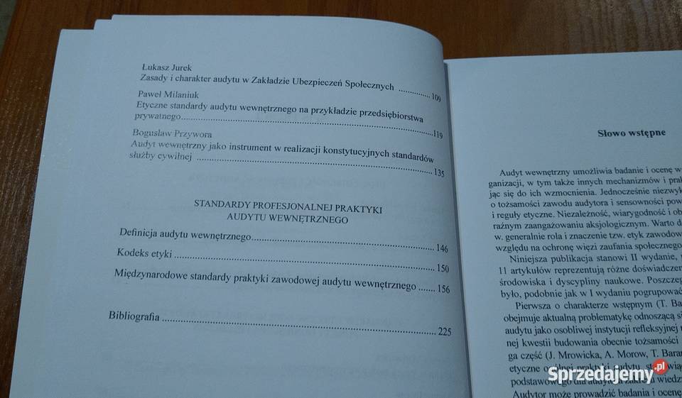 Standardy etyczne praktyki audytu wewnętrznego ISBN 9788363761530 Gdańsk