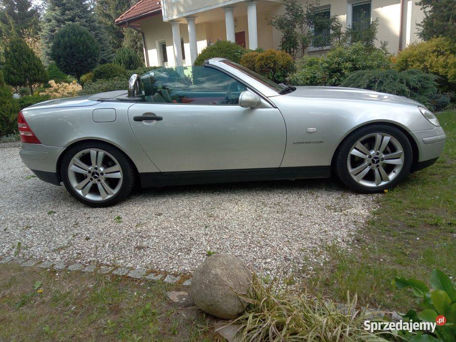 Kabriolet Merc SLK 23 benzgaz automat elektryczne szyby Brzozówka