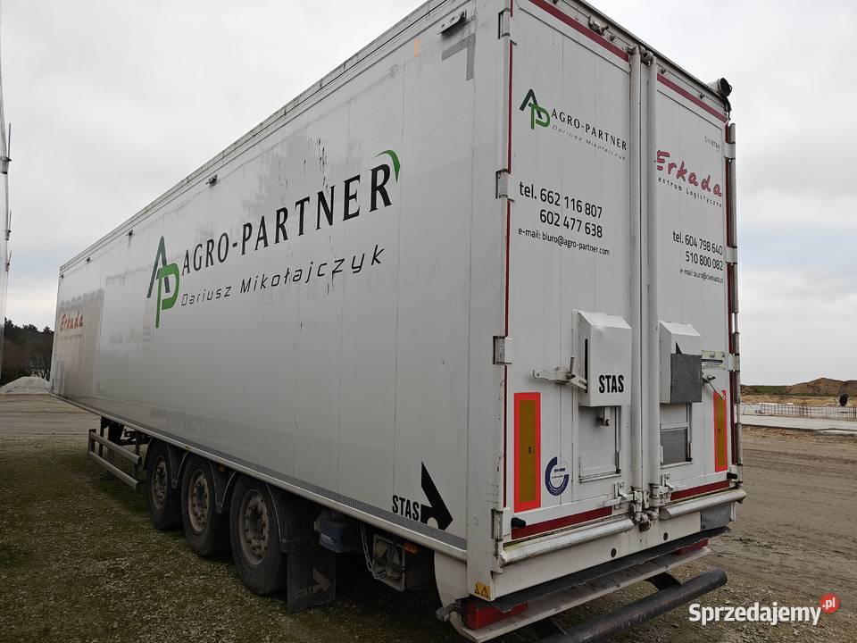 naczepa STAS MF 92A z ruchoma podłogą 2020