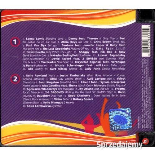 RMF FM Najlepsza Muzyka 2008 2CD Składanka Hitów sprzedam
