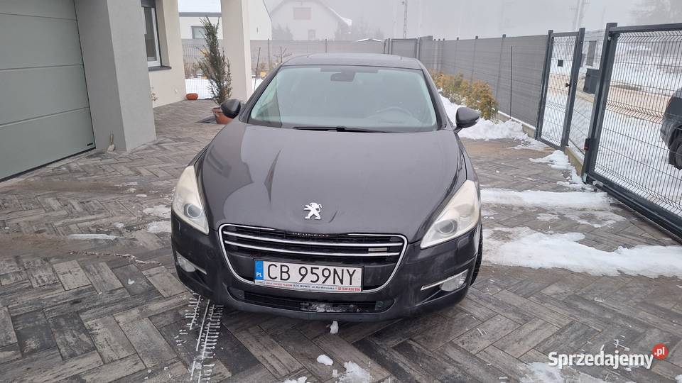 Peugeot 508 20 HDI hybrid hybryda 2012 r sedan Solec Kujawski