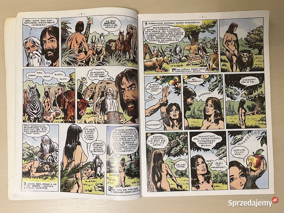 Komiks Biblia Księga 1 Wróblewski Jerzy