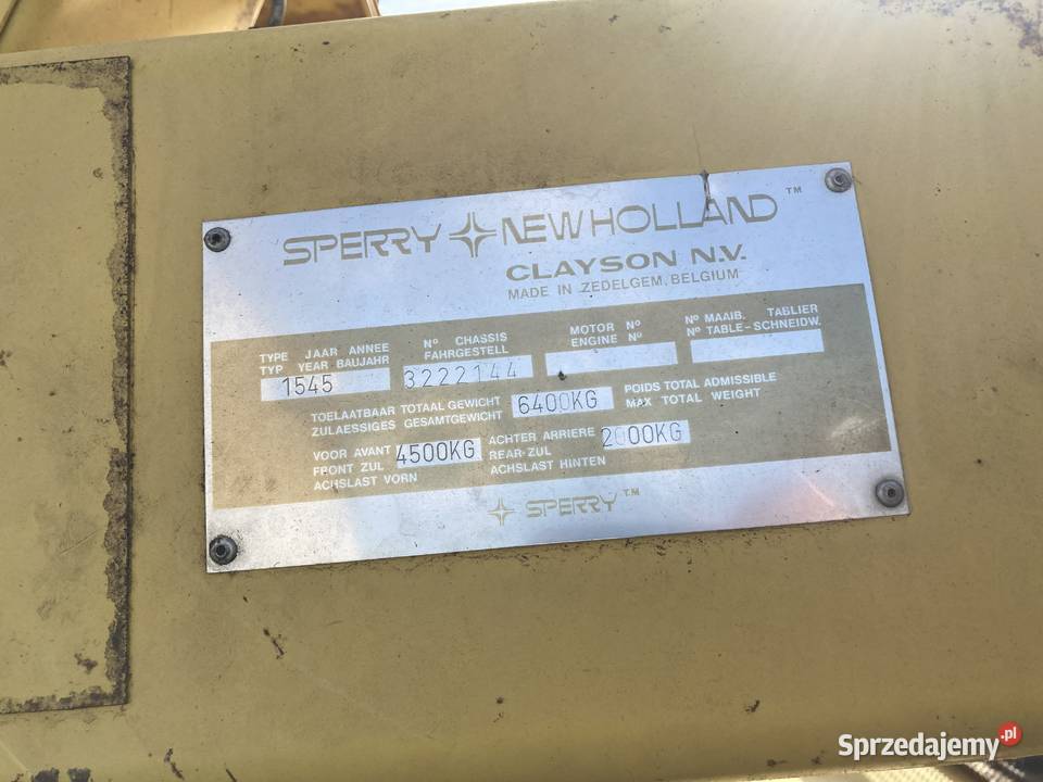 Holland Clayson 1545 Milewko