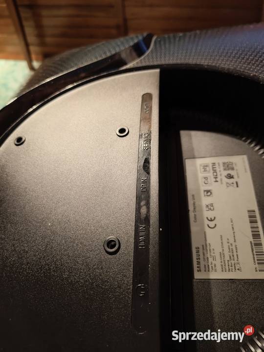 Monitor Samsung uszkodzony c27g55tqwr Elektronika Łódź sprzedam