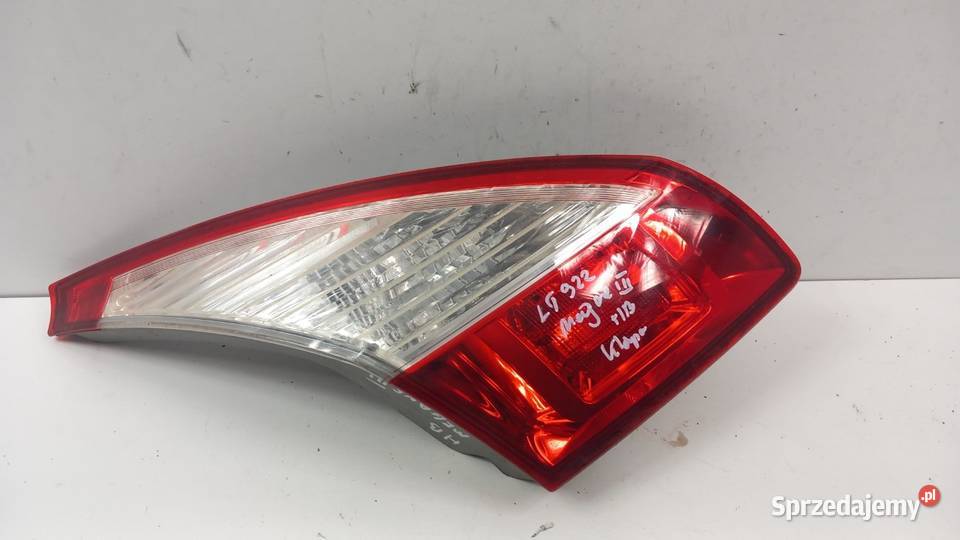 RENAULT MEGANE III HB LAMPA TYŁ LEWA W KLAPĘ Zbierkowo