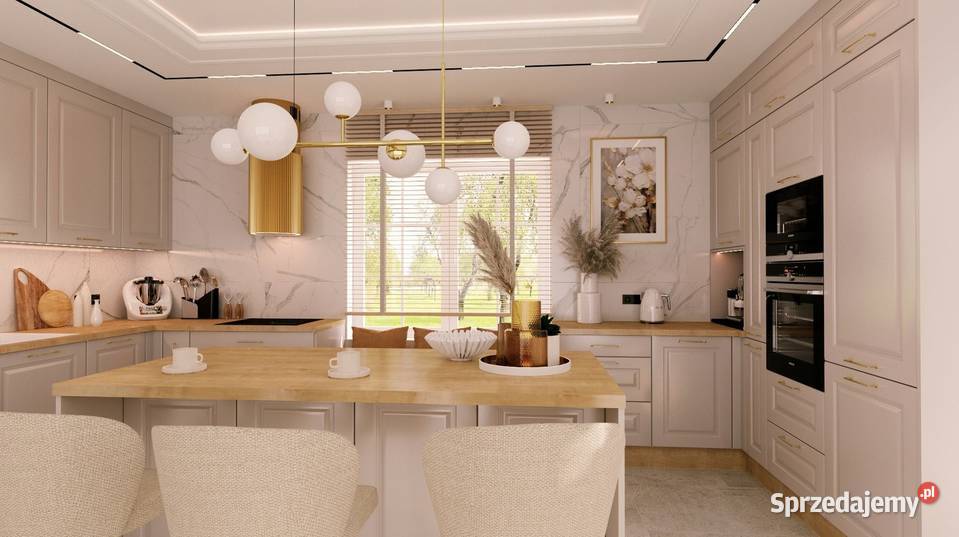 KUCHNIA KASZMIROWA Z WYSPĄ MEBLE KUCHENNE pomorskie Gdynia
