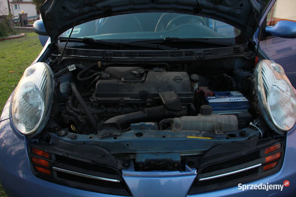 Nissan Micra 2003 12 benzyna 65 sprowadzony Nosówka