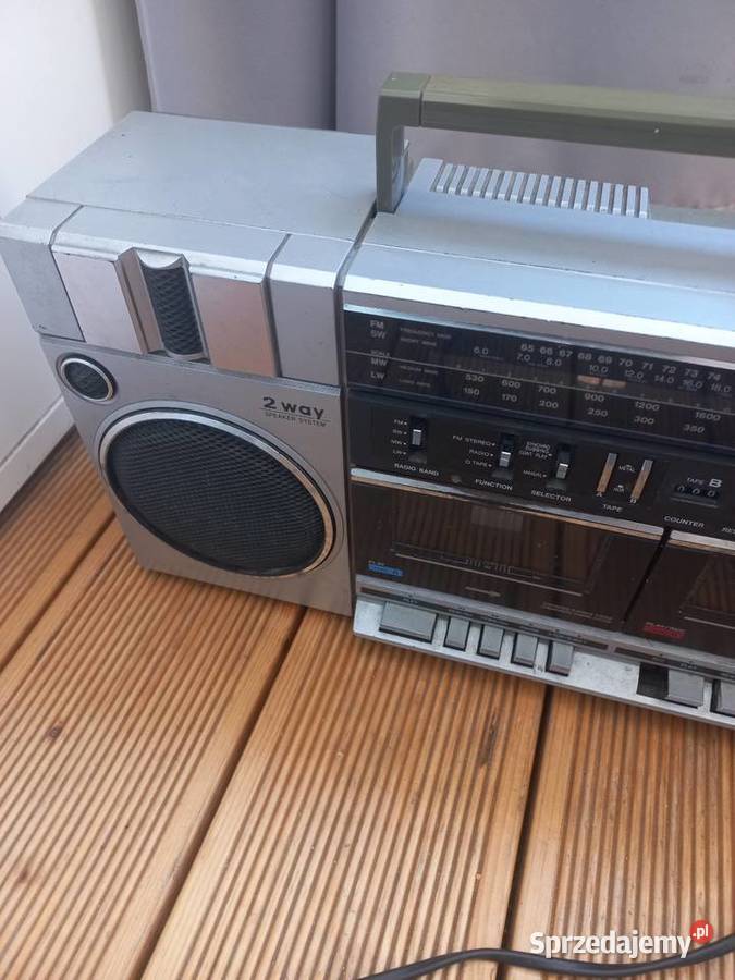 Sanyo radiomagnetofon uszkodzony mazowieckie