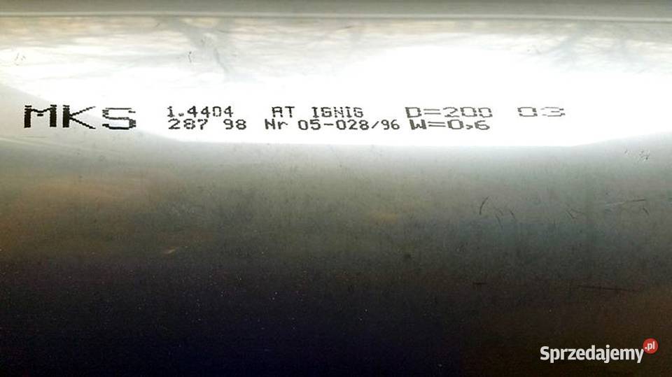 Rura spalinowa kwasoodporna 50200mm stal zachodniopomorskie Koszalin sprzedam