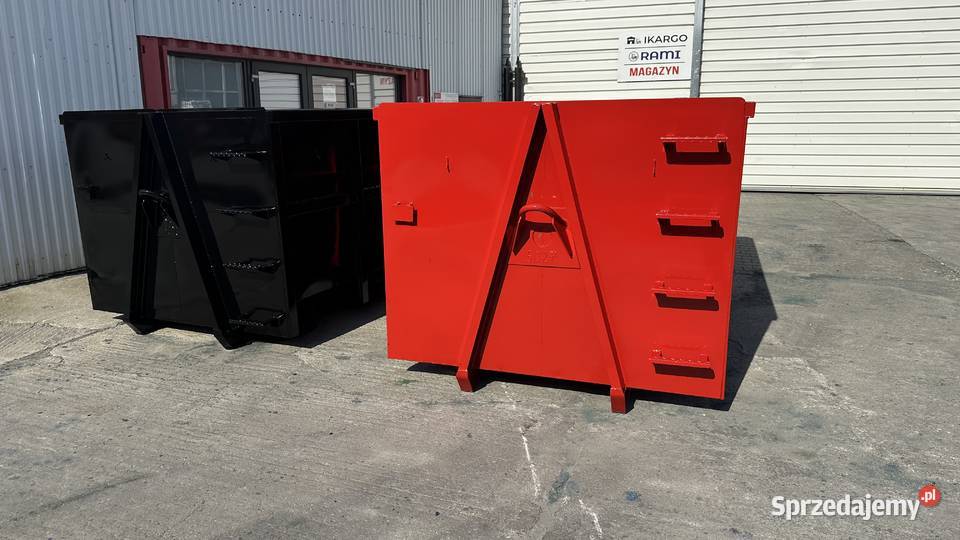 Kontener KP15 3700x2300x1800 ZŁOM GRUZODPADY Magazynowanie Warszawa