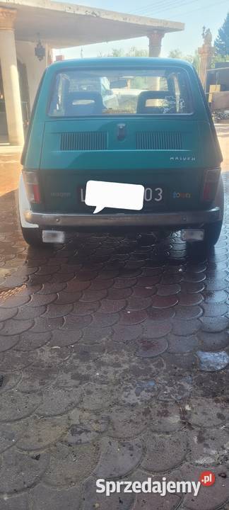 FIAT 126 ABARTH GIANNINI 16400km Biała sprzedam