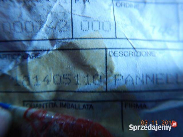 POSZYCIE TAPICERKA DRZWI PRZÓD LANCIA Y10 8892 osobowe sprzedam