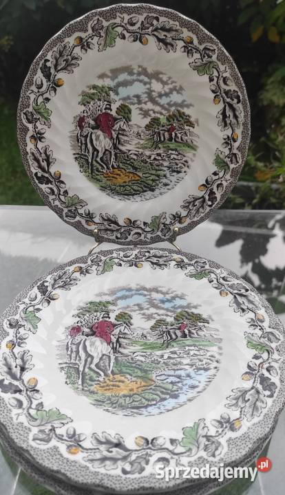 Porcelana angielska Myotts Country Life kolekcje Pabianice