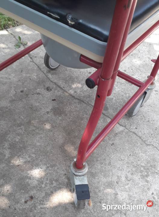 wc toaletka dorosłych sedes na kółkach